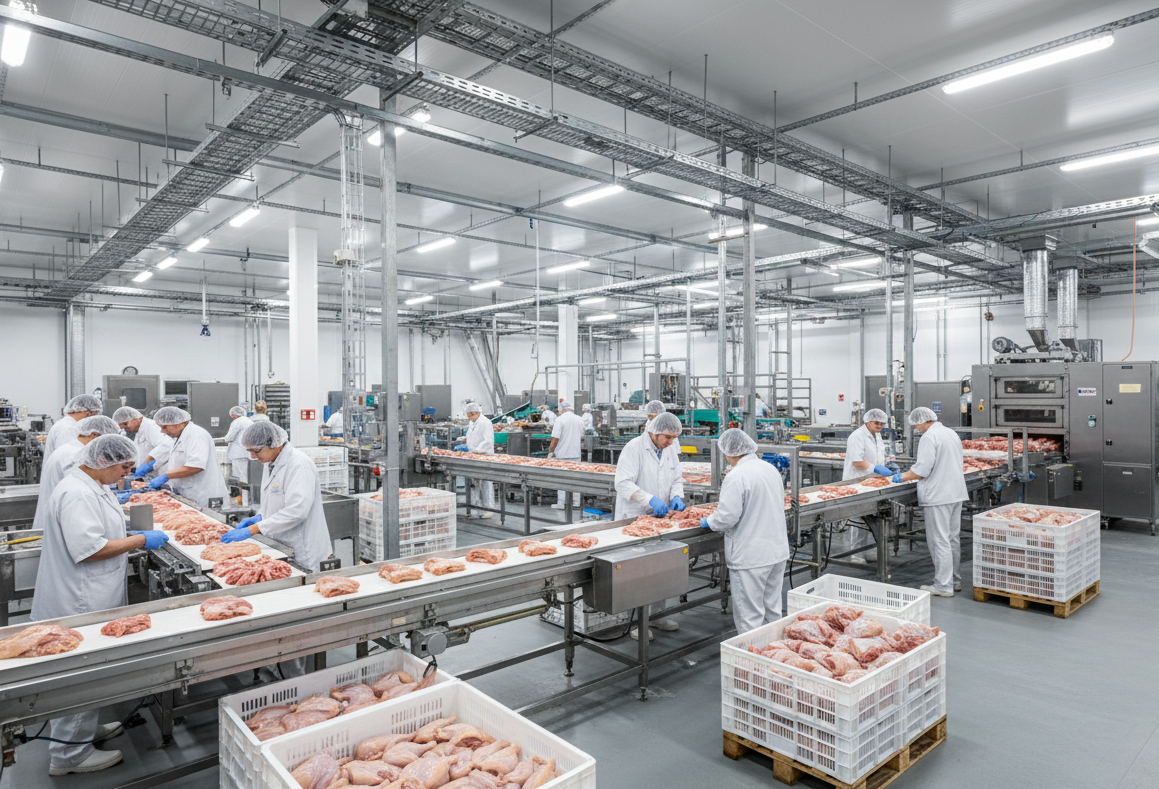 Meat and poultry processing